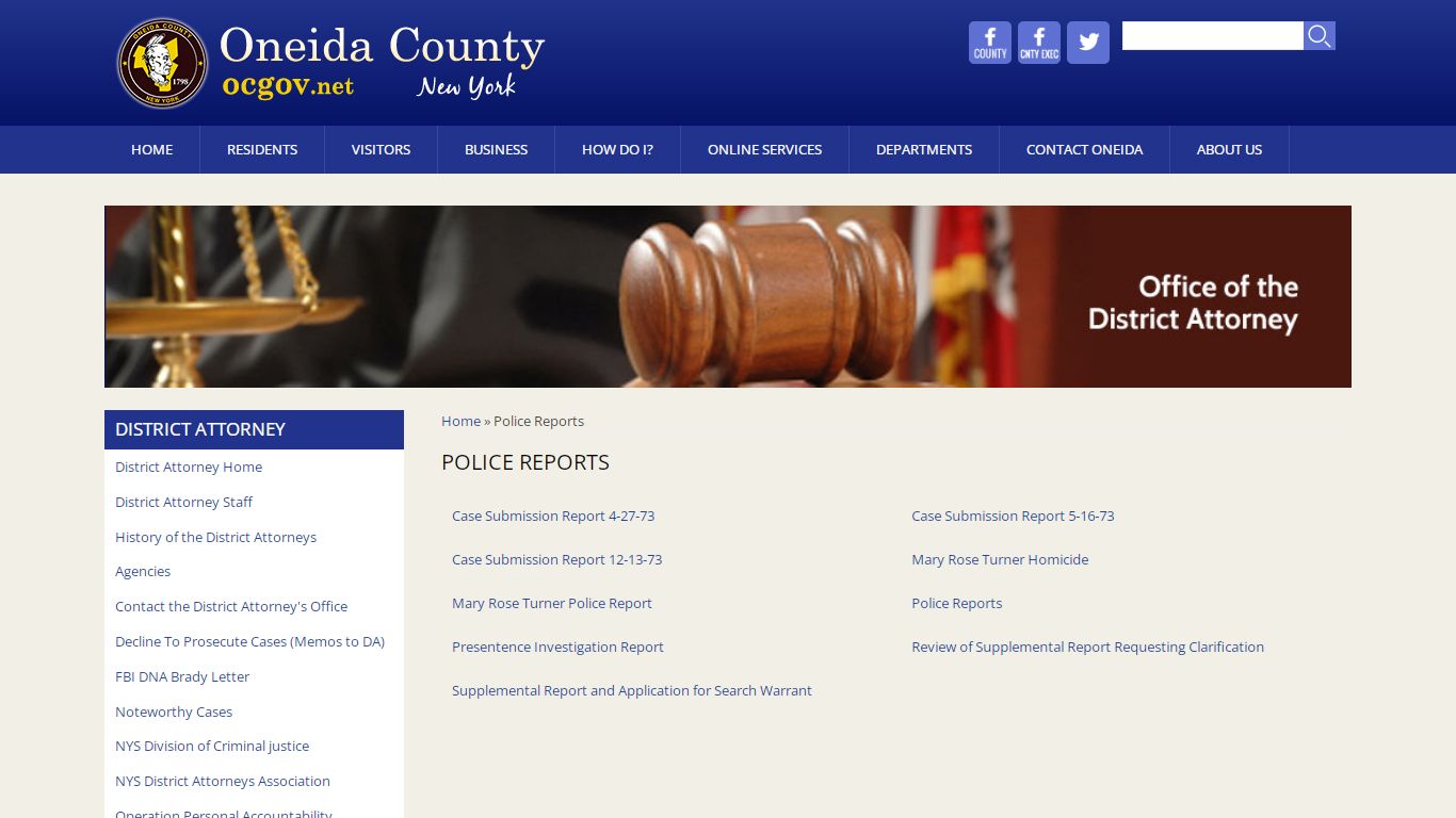 Police Reports | ocgov.net